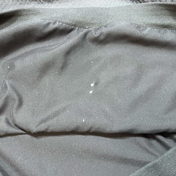 Nike Golf V-Neck Long Sleeve Pullover Reversible Windbreaker Men XXL Black Used - Picture 5 of 9